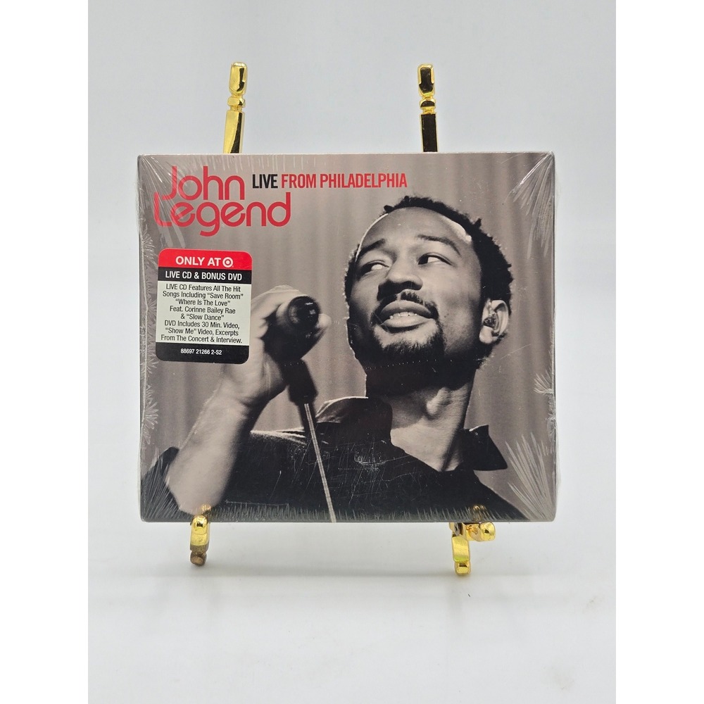 John Legend Live From Philadelphia CD DVD Target Exclusive New